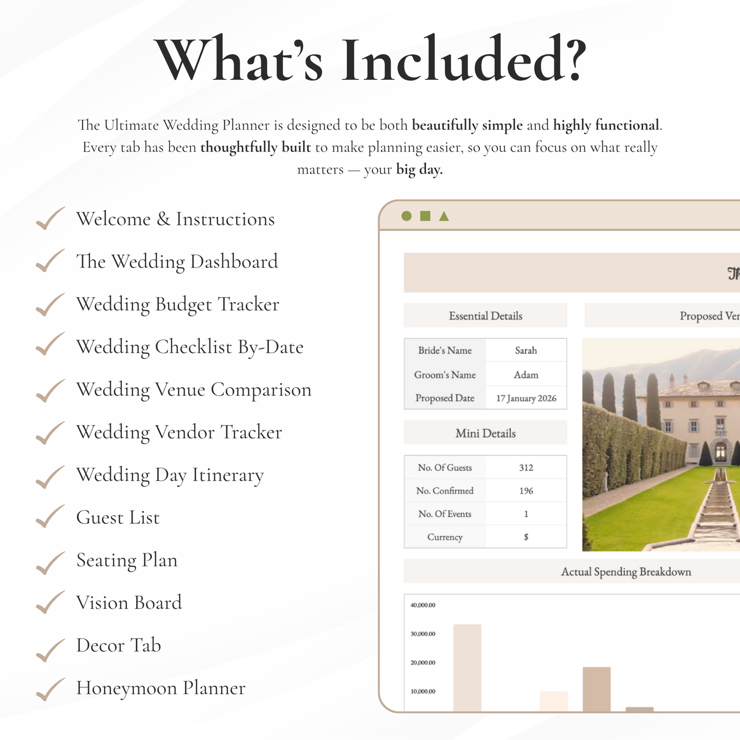 The Ultimate Wedding Planner 2.0