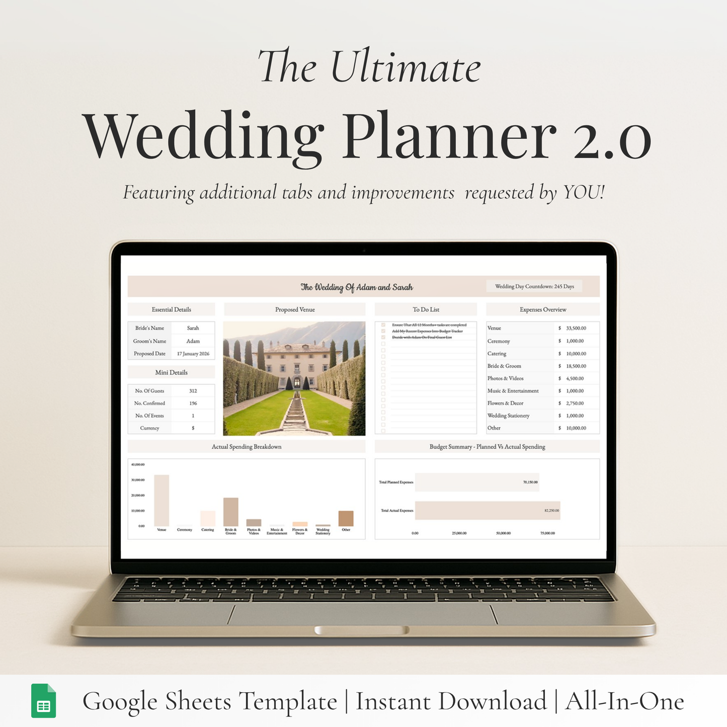 The Ultimate Wedding Planner 2.0